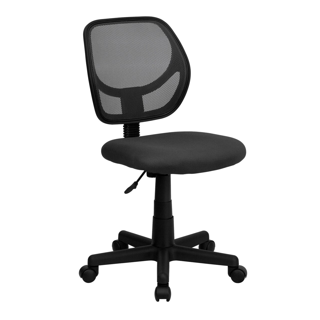 Emma and Oliver Mid-Back Mesh Swivel Task Office Chair with Curved Square Back